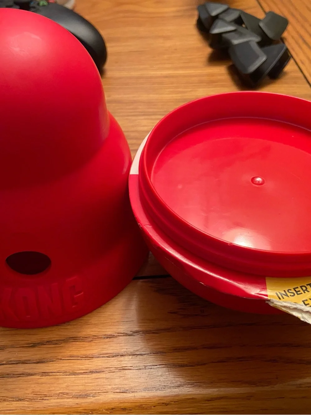 Kong Wobble Red Interactive Treat Puzzle Dog Toy